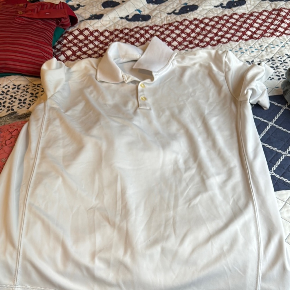 Nike White Polo Shirt
